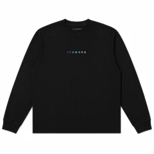 Hologram Long Sleeve T-Shirt Black