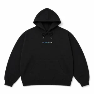 Hologram Hoodie Black